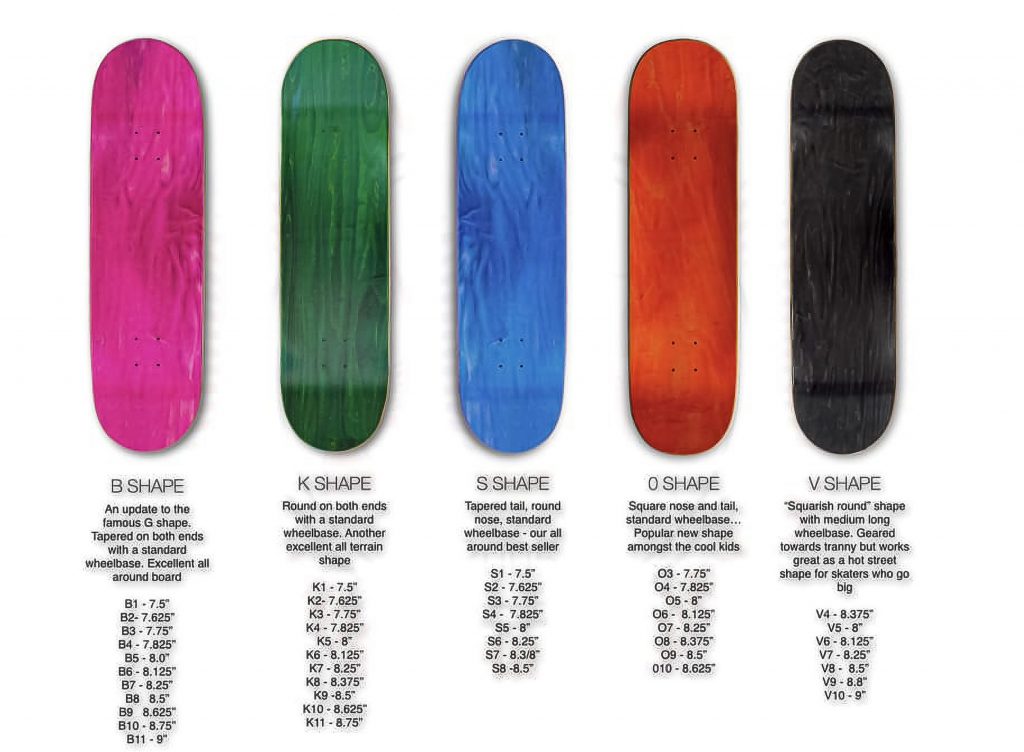 Skateboards popsicle